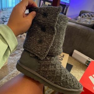 Ugg Cardigan Knit Boot
